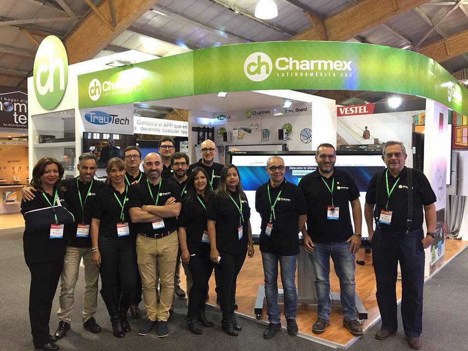 Charmex exhibits a wide range of visualization solutions at InfoComm Colombia 2016
