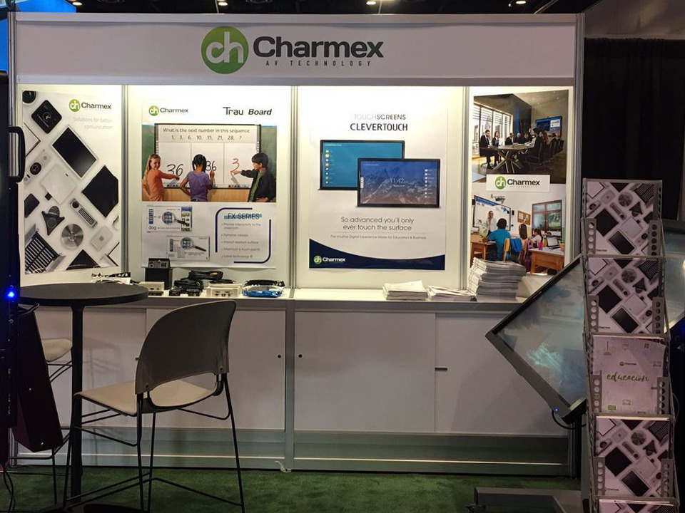 Charmex debuts at InfoComm and Expo Virtual Educa Colombia fairs