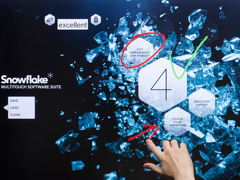 Charmex comercializa el software Snowflake para los monitores interactivos Clevertouch con Android
