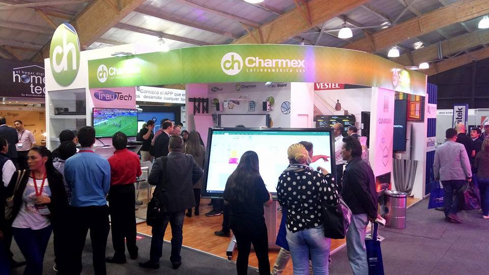 Charmex apresenta uma vasta gama de soluções de exibição em InfoComm 2016 Colômbia