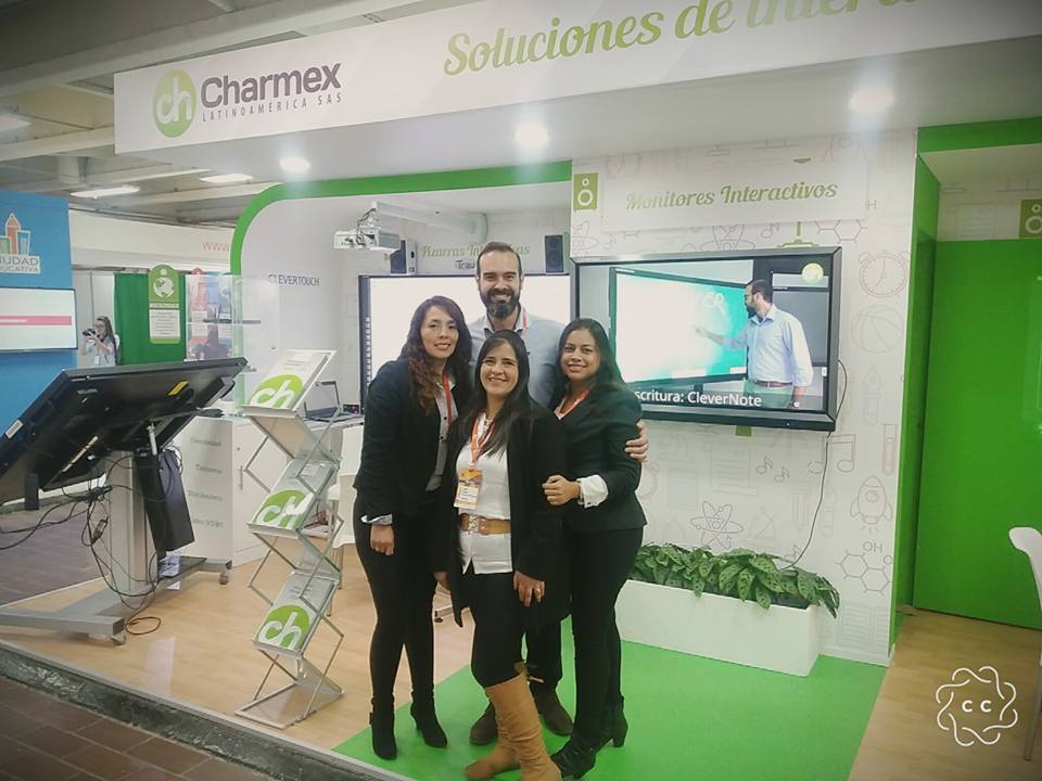 Charmex estreia nas feiras Expo InfoComm e Virtual Educa Colômbia