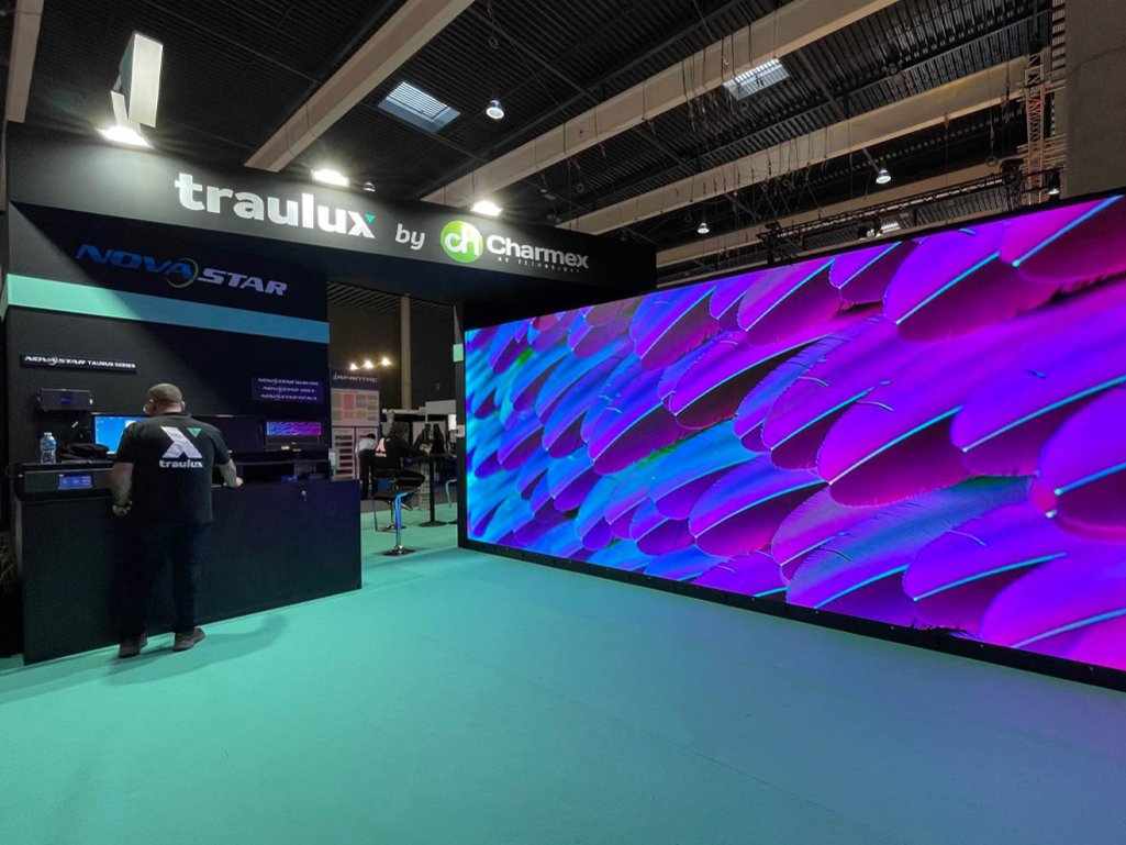 Traulux by Charmex promotes its solutions for rental, installation and education at ISE